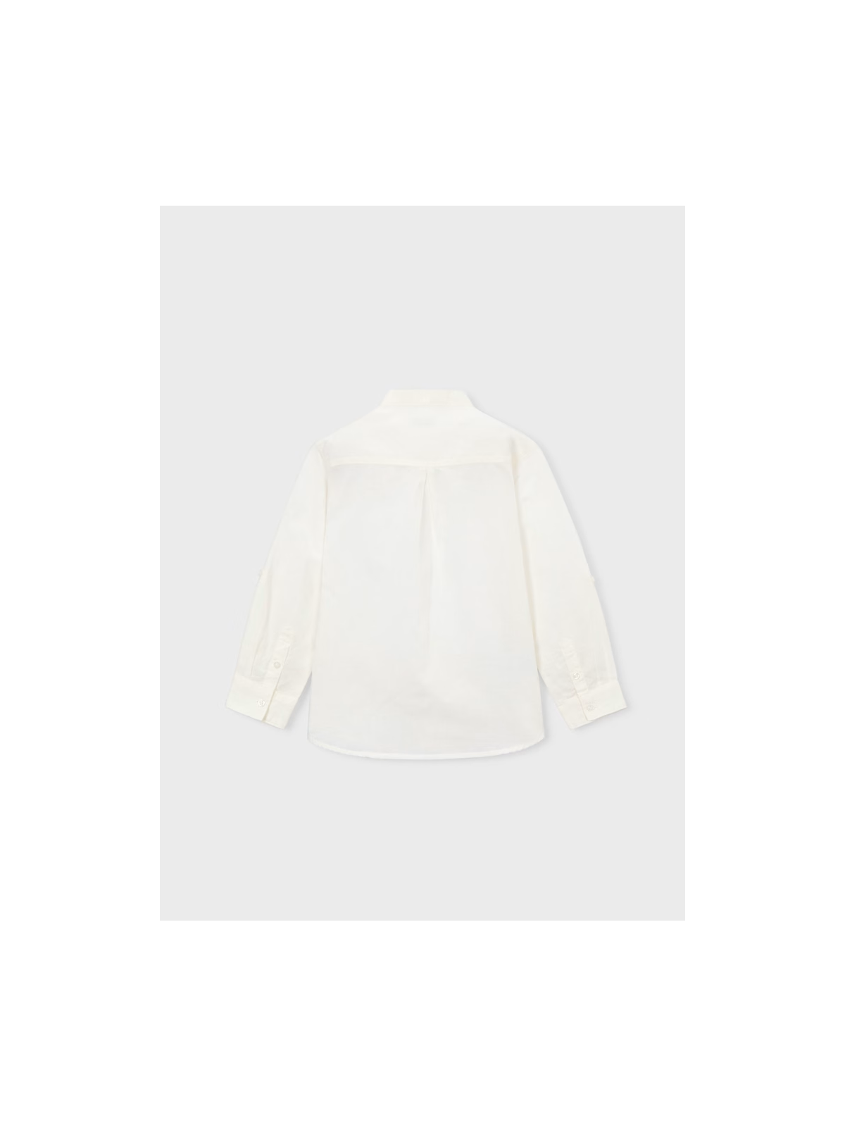 MAYORAL KOSZULA NA STÓJCE NA DŁUGI RĘKAW Z DOMIESZKĄ LNU  DLA CHŁOPCA 3118/30