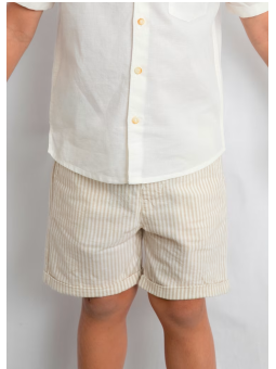 MAYORAL KOMPLET DLA CHŁOPCA KOSZULA NA KRÓTKI RĘKAW I SPODENKI 3217/15