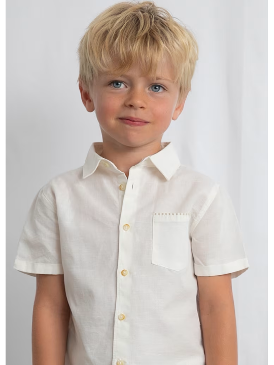 MAYORAL KOMPLET DLA CHŁOPCA KOSZULA NA KRÓTKI RĘKAW I SPODENKI 3217/15
