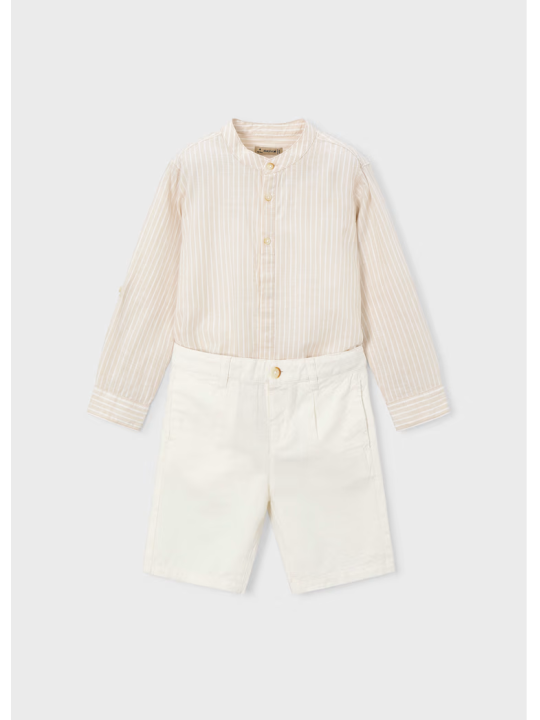 MAYORAL KOMPLET DLA CHŁOPCA KOSZULA NA KRÓTKI RĘKAW I SPODENKI 3217/15