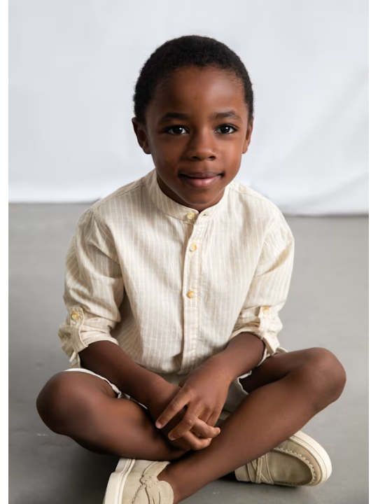 MAYORAL KOMPLET DLA CHŁOPCA KOSZULA NA KRÓTKI RĘKAW I SPODENKI 3217/15