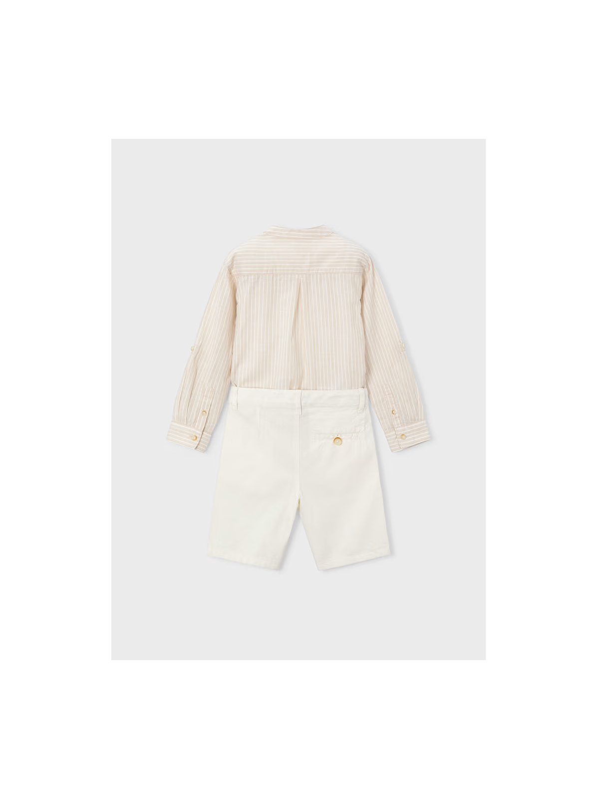 MAYORAL KOMPLET DLA CHŁOPCA KOSZULA NA KRÓTKI RĘKAW I SPODENKI 3217/15