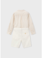 MAYORAL KOMPLET DLA CHŁOPCA KOSZULA NA KRÓTKI RĘKAW I SPODENKI 3217/15