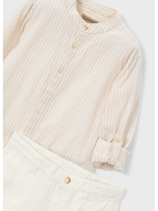 MAYORAL KOMPLET DLA CHŁOPCA KOSZULA NA KRÓTKI RĘKAW I SPODENKI 3217/15