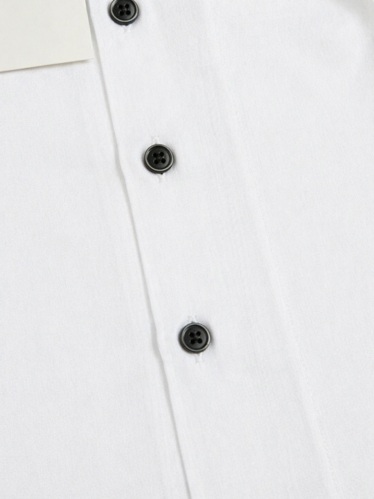 GIOVANNI PERA KOSZULA NA KRÓTKI RĘKAW DLA CHŁOPCA  BIAŁA GP/32