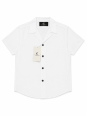 GIOVANNI PERA KOSZULA NA KRÓTKI RĘKAW DLA CHŁOPCA  BIAŁA GP/32
