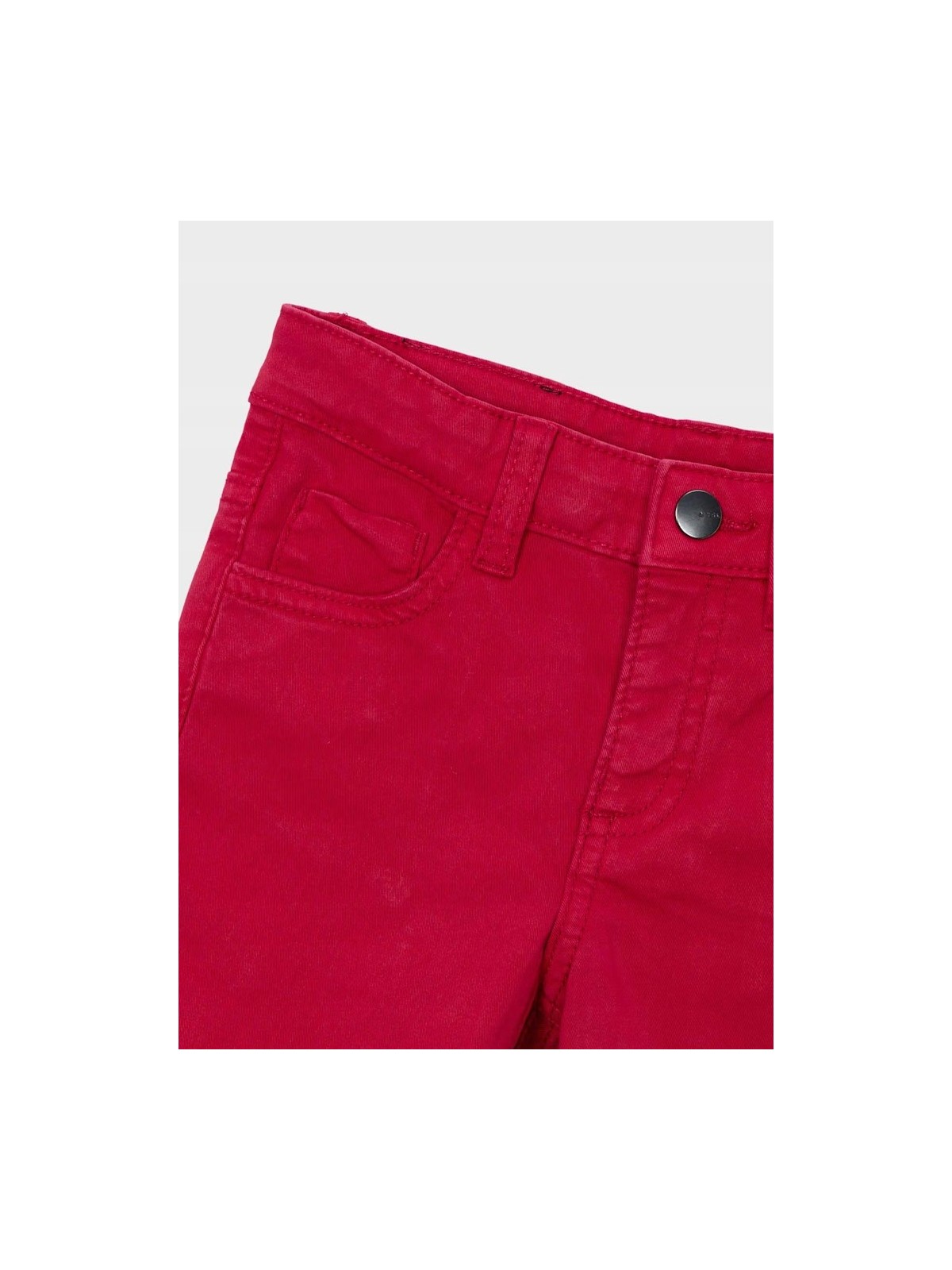 MAYORAL SPODNIE SLIM FIT DLA CHŁOPCA CZERWONE  517/38