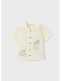 MAYORAL KOSZULA DLA CHŁOPCA NA KRÓTKI RĘKAW Z HAFTEM 3114/22