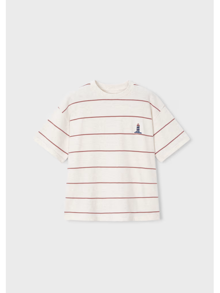 MAYORAL T-SHIRT BLUZKA KOSZULKA NA KRÓTKI RĘKAW THE BOSTON KIDS 6044/332