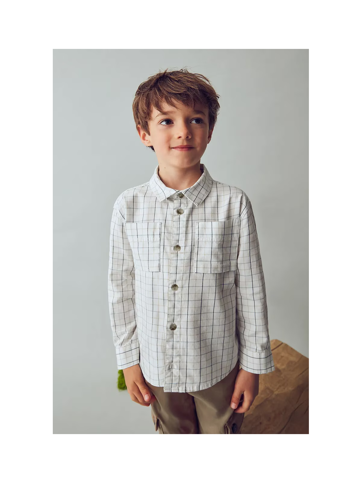 MAYORAL KOSZULA DLA CHŁOPCA Z DŁUGIM RĘKAWEM 4128