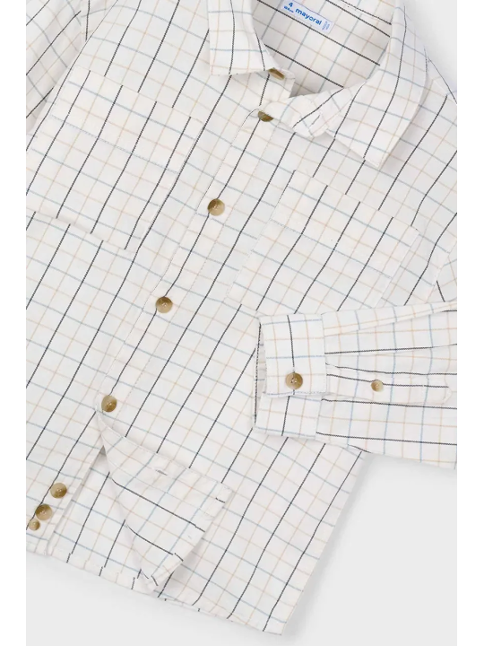MAYORAL KOSZULA DLA CHŁOPCA Z DŁUGIM RĘKAWEM 4128