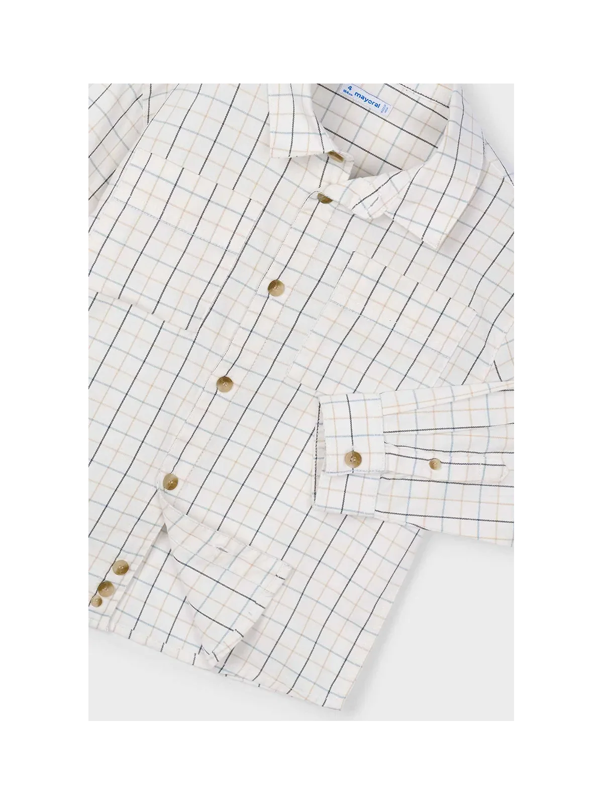 MAYORAL KOSZULA DLA CHŁOPCA Z DŁUGIM RĘKAWEM 4128