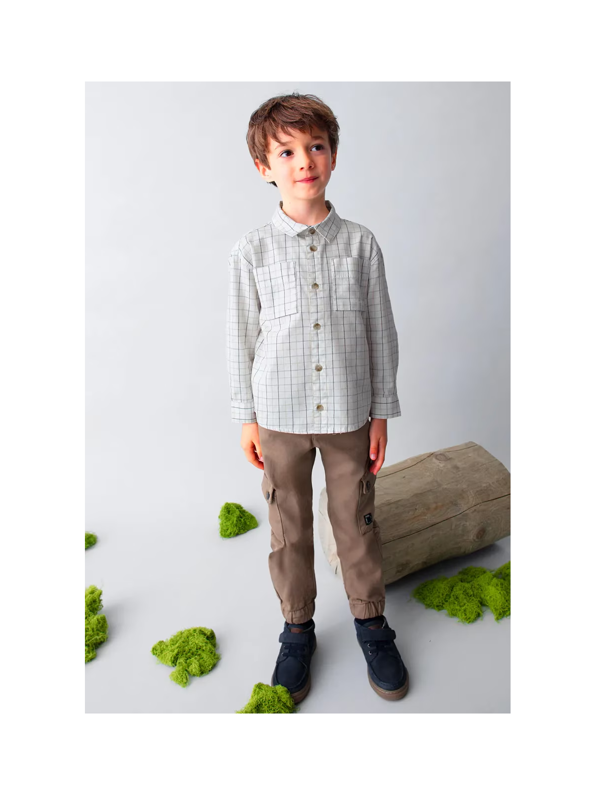 MAYORAL KOSZULA DLA CHŁOPCA Z DŁUGIM RĘKAWEM 4128