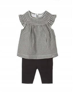 MAYORAL BABY KOMPLET LETNI DLA DZIEWCZYNKI BLUZKA  PLUS  LEGINSY KOMPLET10