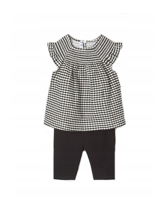 MAYORAL BABY KOMPLET LETNI DLA DZIEWCZYNKI BLUZKA  PLUS  LEGINSY KOMPLET10