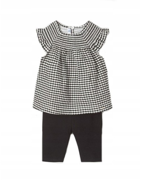 MAYORAL BABY KOMPLET LETNI DLA DZIEWCZYNKI BLUZKA  PLUS  LEGINSY KOMPLET10