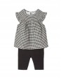 MAYORAL BABY KOMPLET LETNI DLA DZIEWCZYNKI BLUZKA  PLUS  LEGINSY KOMPLET10