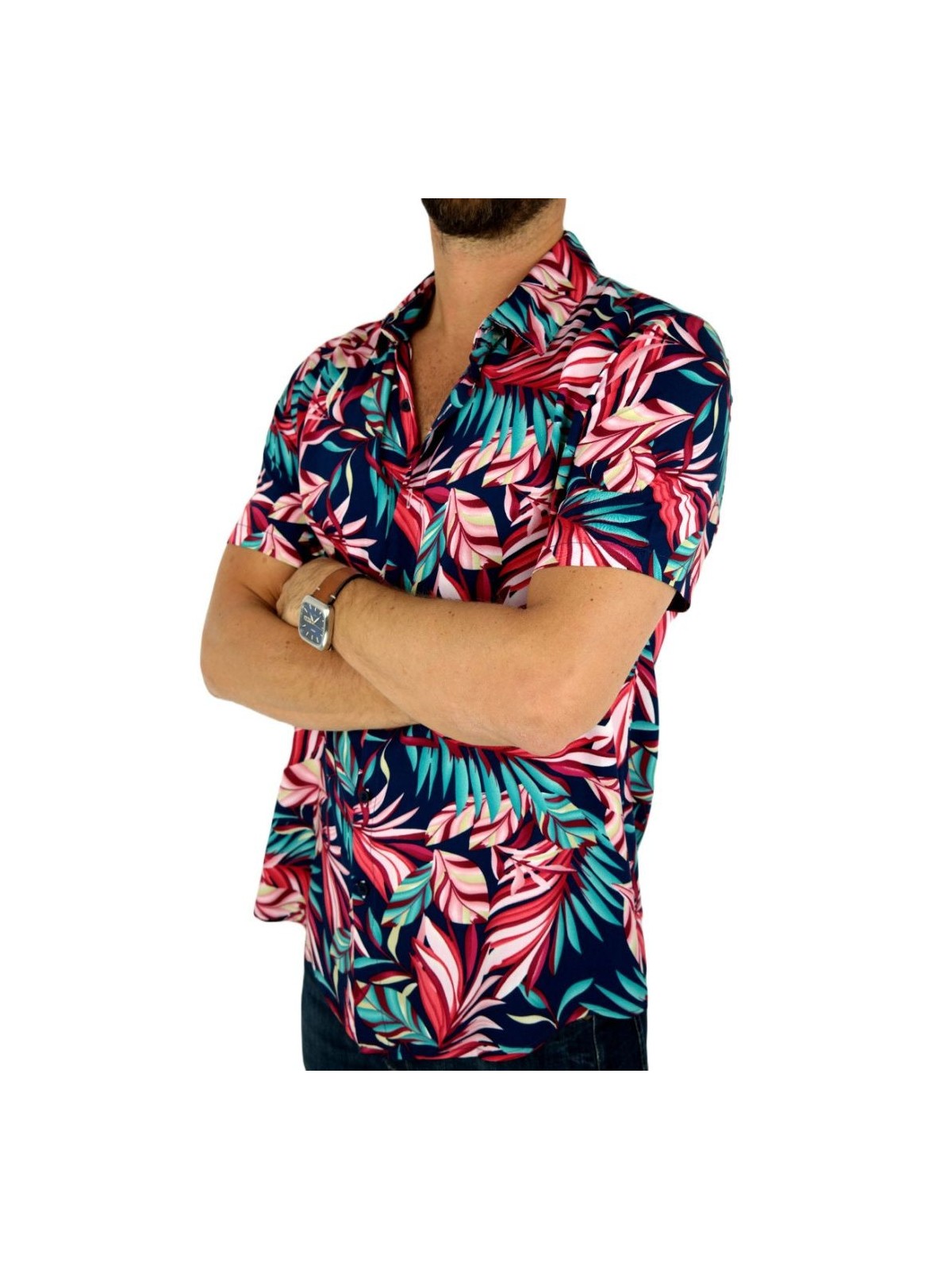 FRILIVIN KOSZULA NA KRÓTKI RĘKAW DLA CHŁOPCA BM2233A07-3