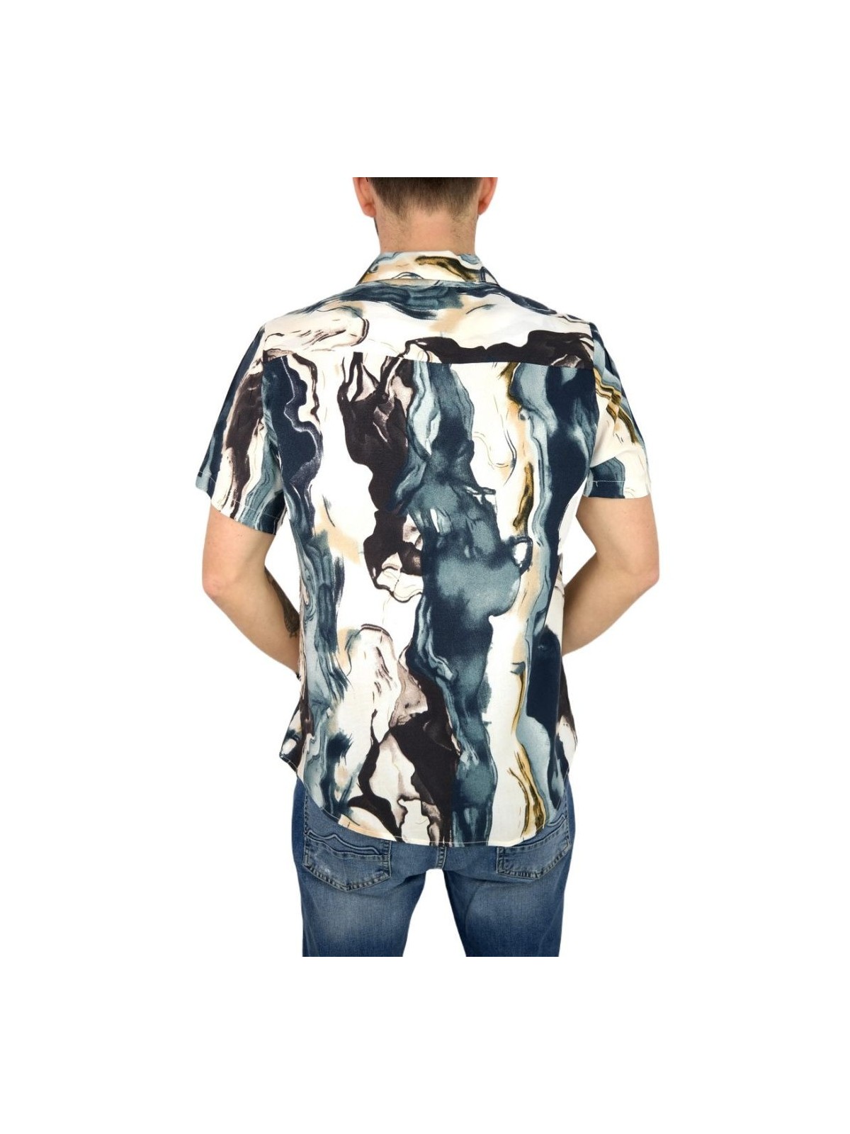 FRILIVIN KOSZULA NA KRÓTKI RĘKAW DLA CHŁOPCA BM1380-14