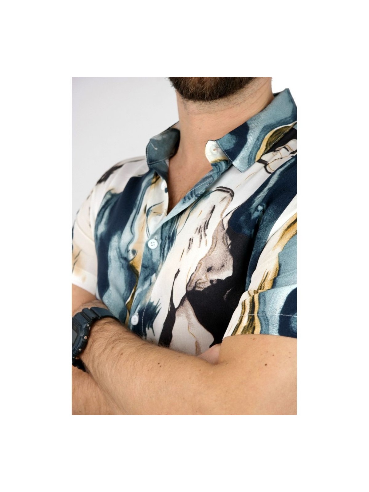 FRILIVIN KOSZULA NA KRÓTKI RĘKAW DLA CHŁOPCA BM1380-14