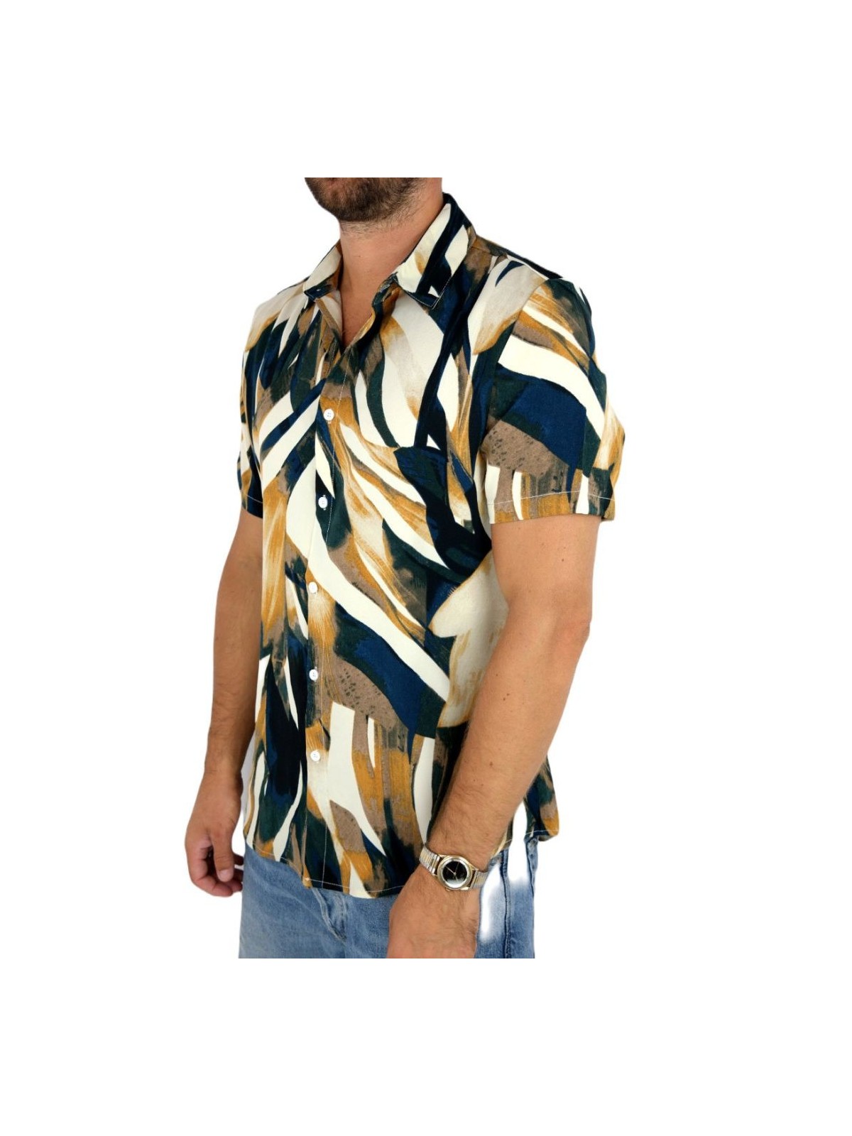 FRILIVIN KOSZULA NA KRÓTKI RĘKAW DLA CHŁOPCA BM1906-5