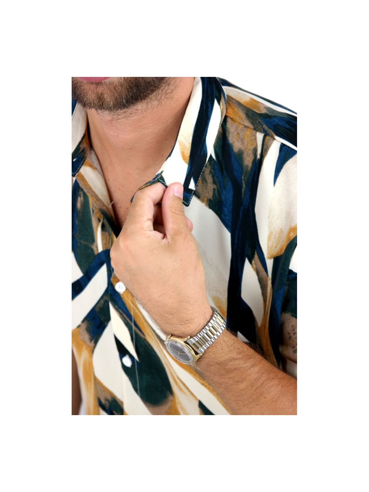 FRILIVIN KOSZULA NA KRÓTKI RĘKAW DLA CHŁOPCA BM1906-5