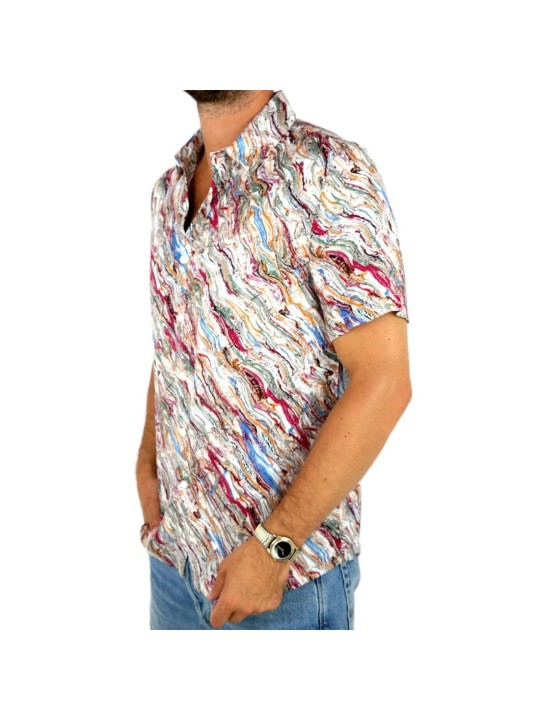 FRILIVIN KOSZULA NA KRÓTKI RĘKAW DLA CHŁOPCA BM1888-5