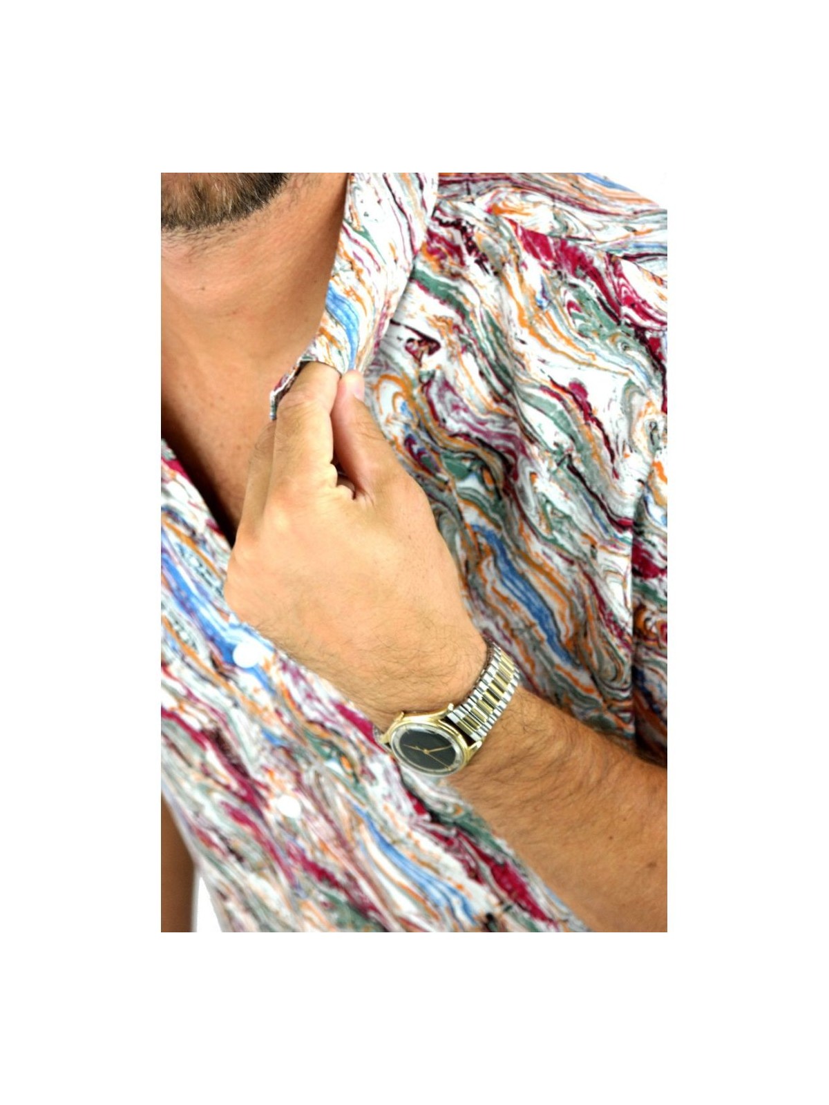 FRILIVIN KOSZULA NA KRÓTKI RĘKAW DLA CHŁOPCA BM1888-5