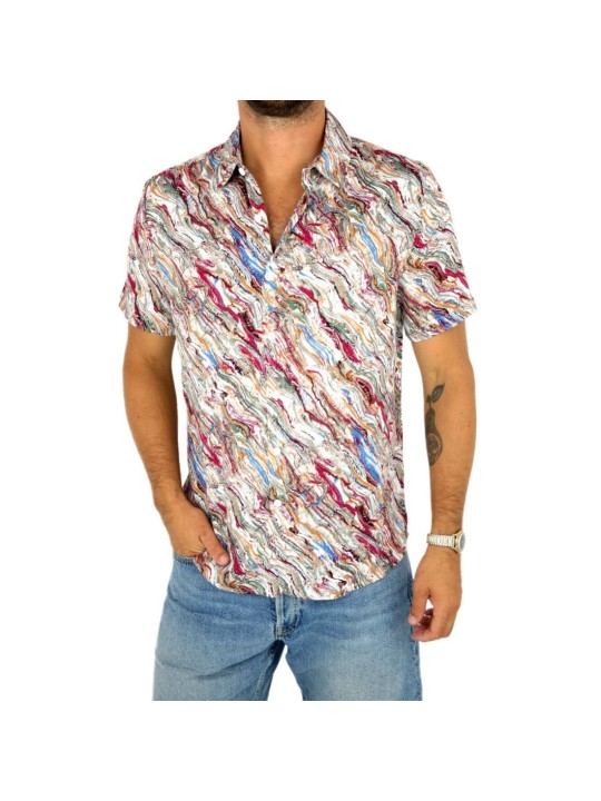 FRILIVIN KOSZULA NA KRÓTKI RĘKAW DLA CHŁOPCA BM1888-5