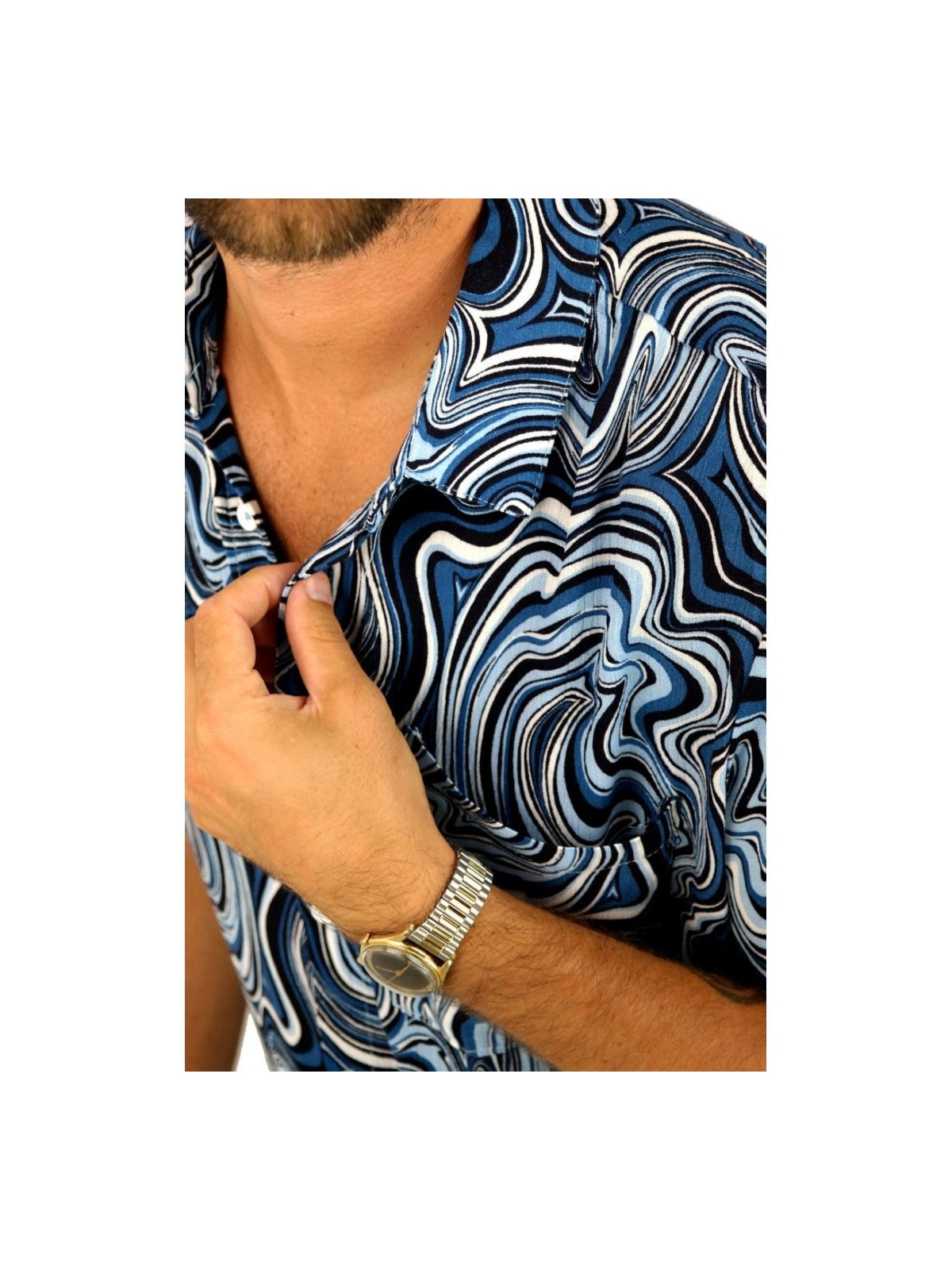 FRILIVIN KOSZULA NA KRÓTKI RĘKAW DLA CHŁOPCA BM1795-31