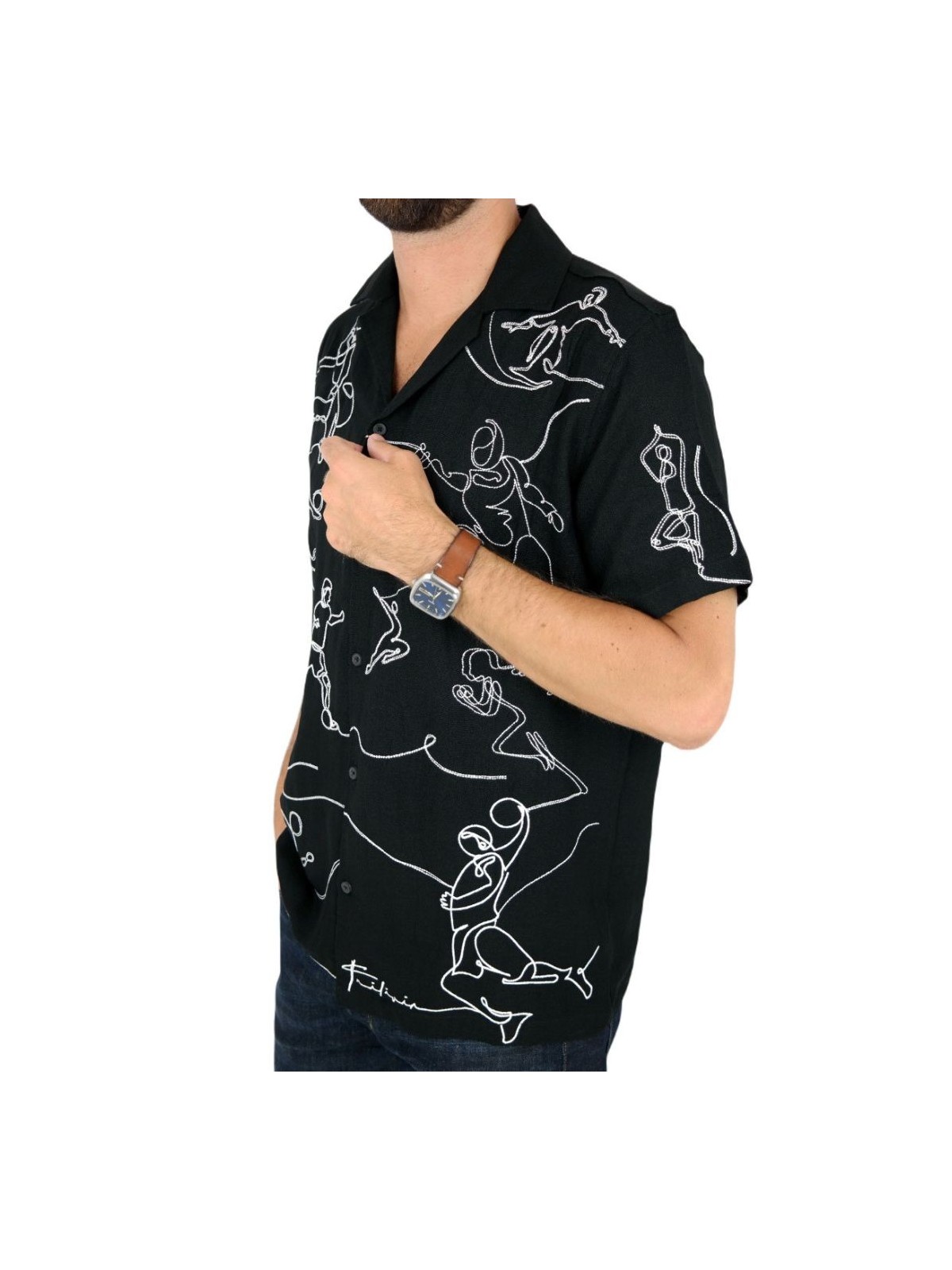 FRILIVIN KOSZULA NA KRÓTKI RĘKAW DLA CHŁOPCA BM2337-1