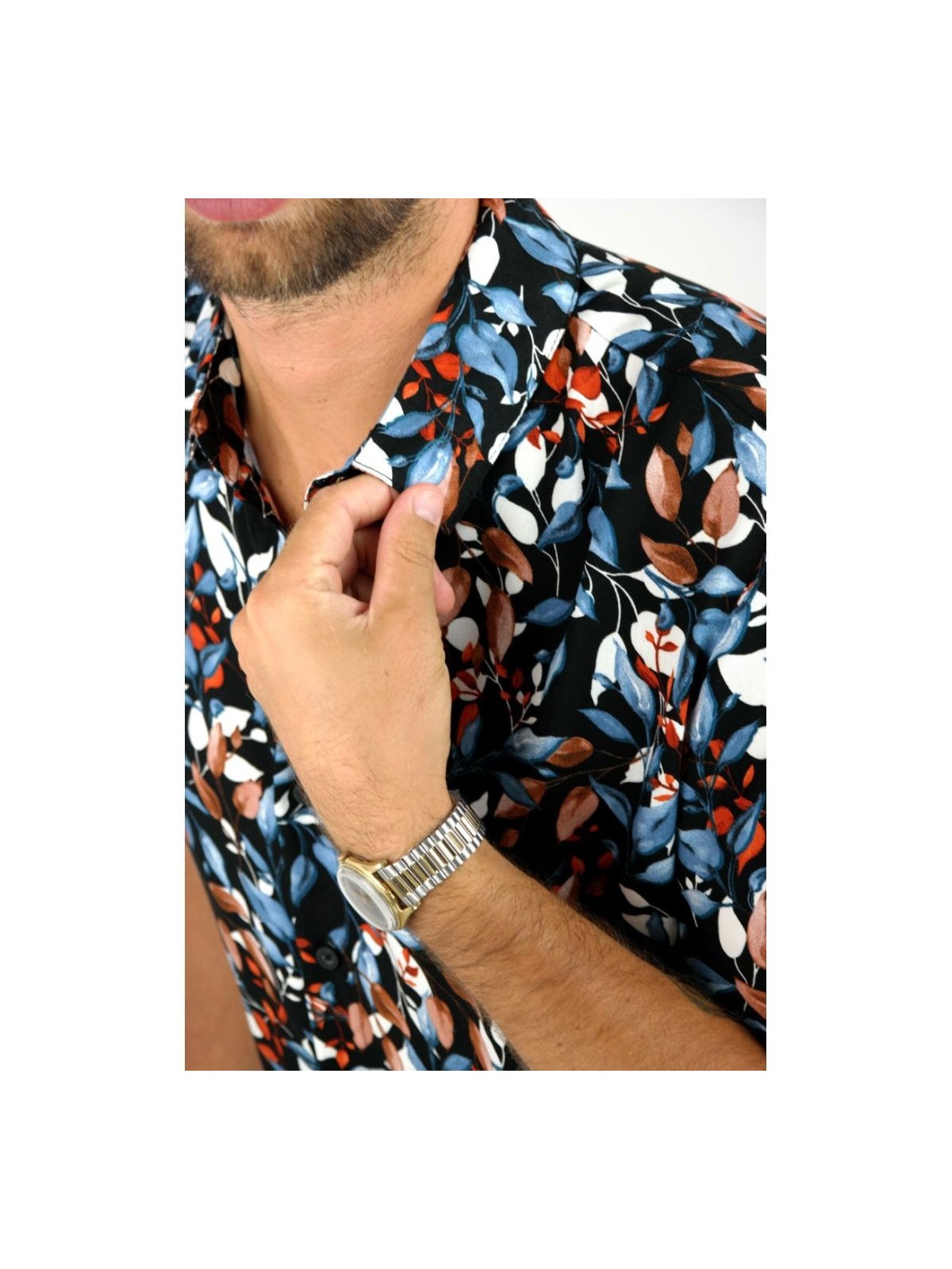 FRILIVIN KOSZULA NA KRÓTKI RĘKAW DLA CHŁOPCA BM1871-1