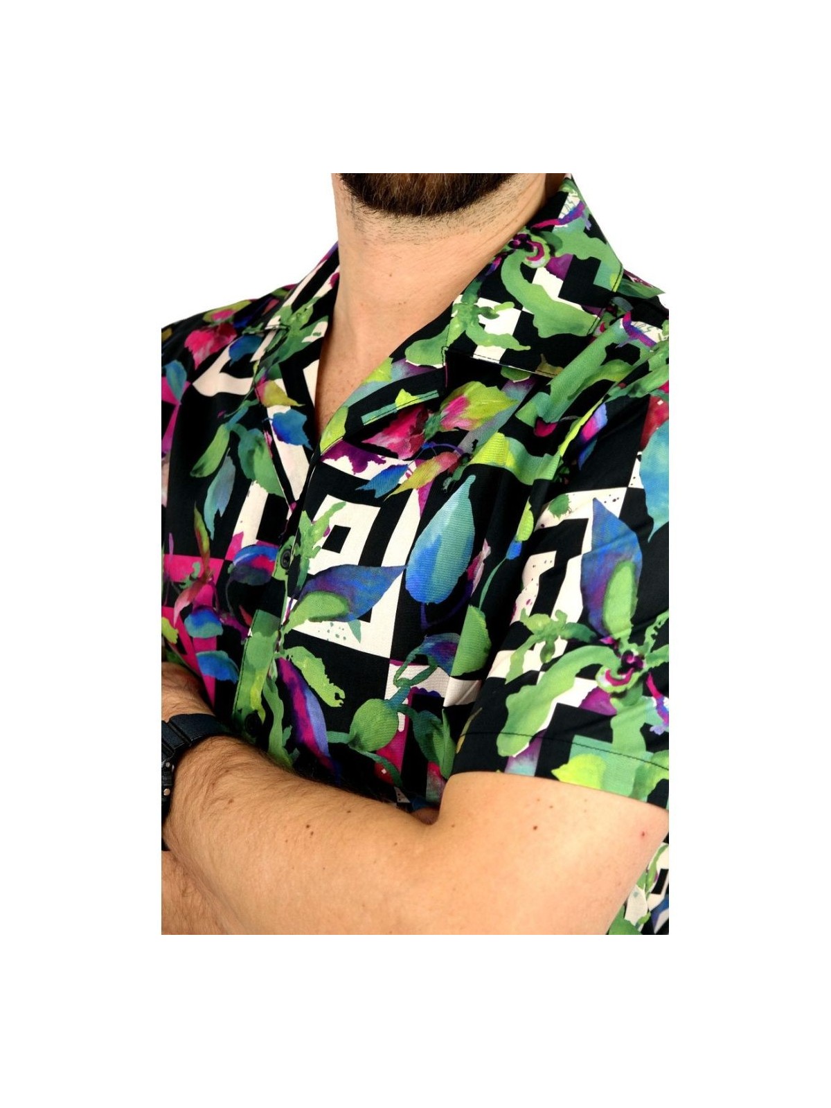 FRILIVIN KOSZULA NA KRÓTKI RĘKAW DLA CHŁOPCA BM22051-1