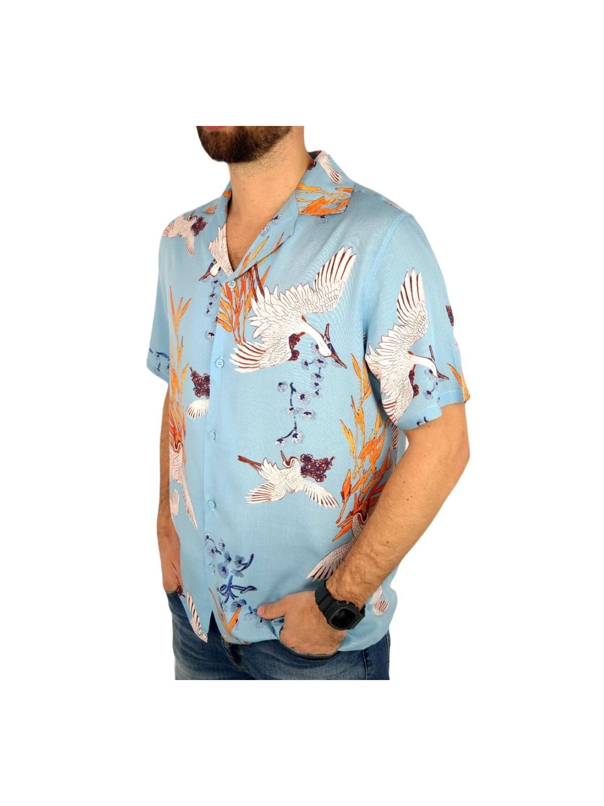 FRILIVIN KOSZULA NA KRÓTKI RĘKAW DLA CHŁOPCA BM2232A07-14