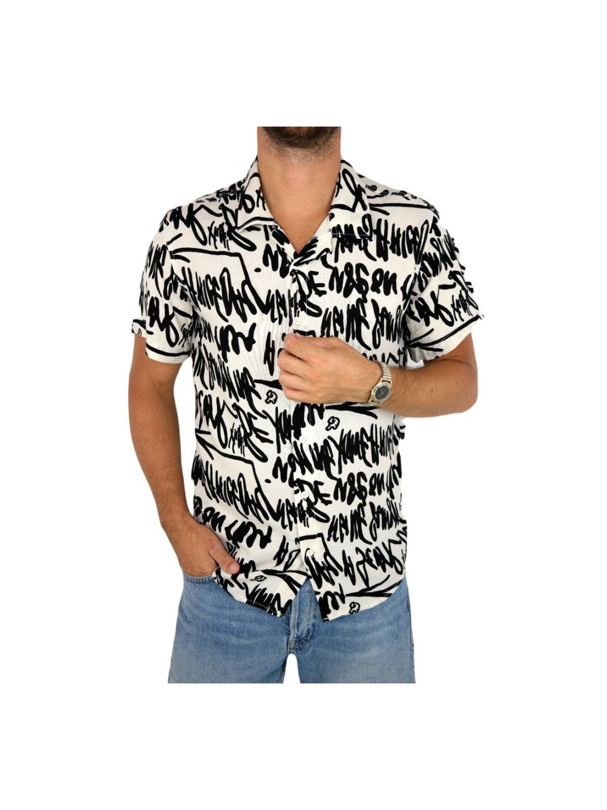 INVICTUS PARIS  KOSZULA NA KRÓTKI RĘKAW DLA CHŁOPCA INVICTUS PARIS