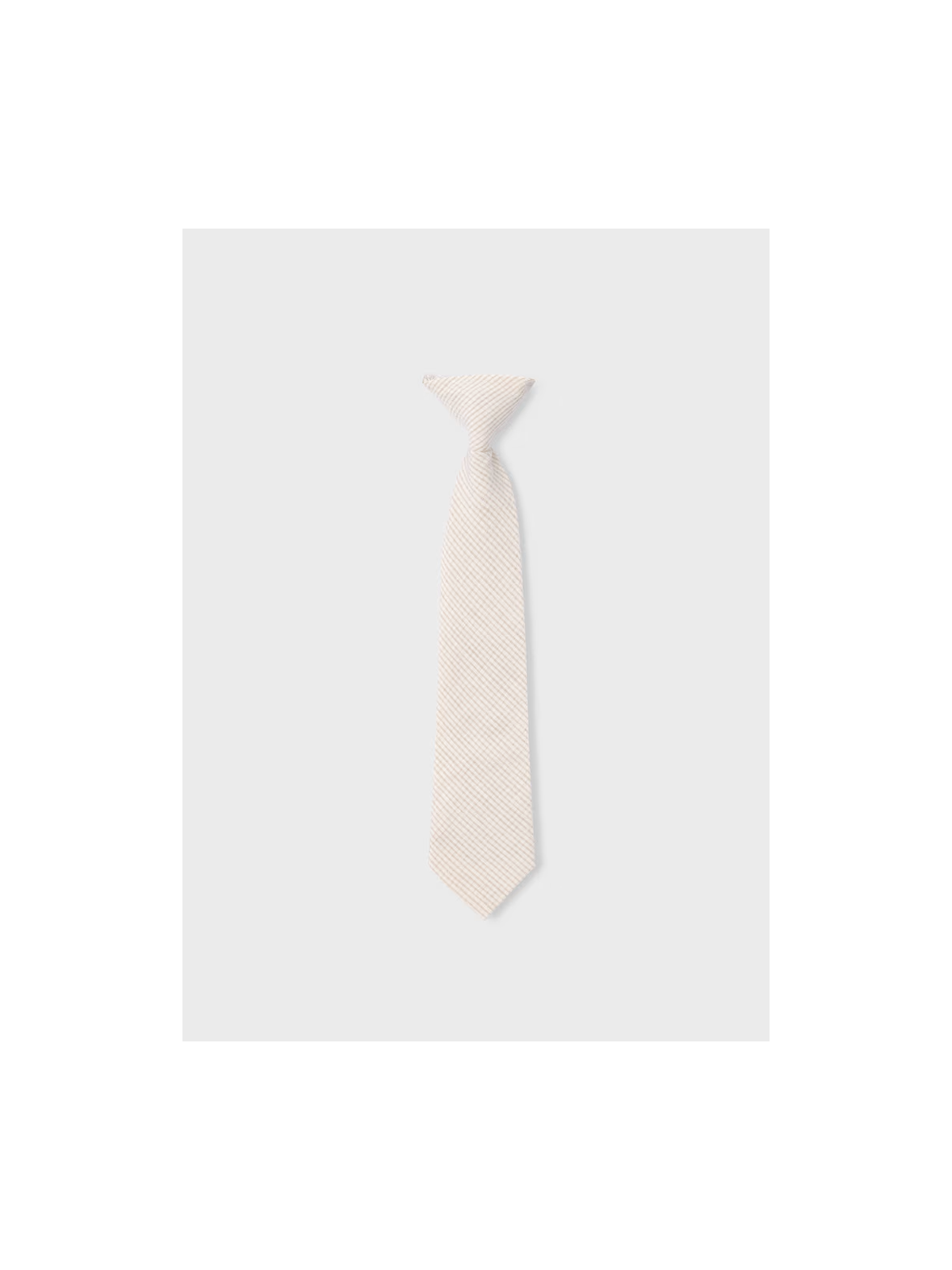 MAYORAL KRAWAT Z DOMIESZKĄ LNU  DLA CHŁOPCA 10214/34