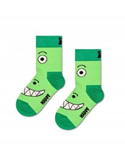 HAPPY SOCKS SKARPETKI DWUPAK  W KOLOROWE W DINOZAURY P000808