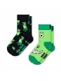 HAPPY SOCKS SKARPETKI DWUPAK  W KOLOROWE W DINOZAURY P000808