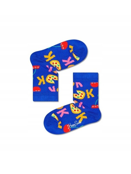 HAPPY SOCKS SKARPETKI  W KOLOROWE NADRUKI KITS01-6300