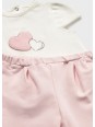 MAYORAL NEWBORN KOMPLET BLUZA ROZPINNA Z KOSZULKA SPODNIE  RÓZ  1825/66