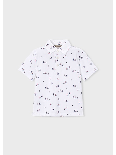 MAYORAL T-SHIRT KOSZULKA POLO DLA CHŁOPCA NA KRÓTKI RĘKAW  3101/24