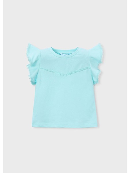MAYORAL BLUZKA T-SHIRT KOSZULKA DLA DZIEWCZYNKI TURKUS 3008/74