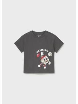MAYORAL T-SHIRT KOSZULKA NA KRÓTKI RĘKAW DLA CHŁOPCA PRINT NADRUK 1006/90