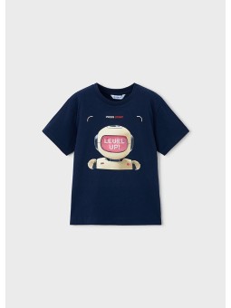 MAYORAL T-SHIRT KOSZULKA NA KRÓTKI RĘKAW DLA CHŁOPCA PRINT NADRUK 3065/40