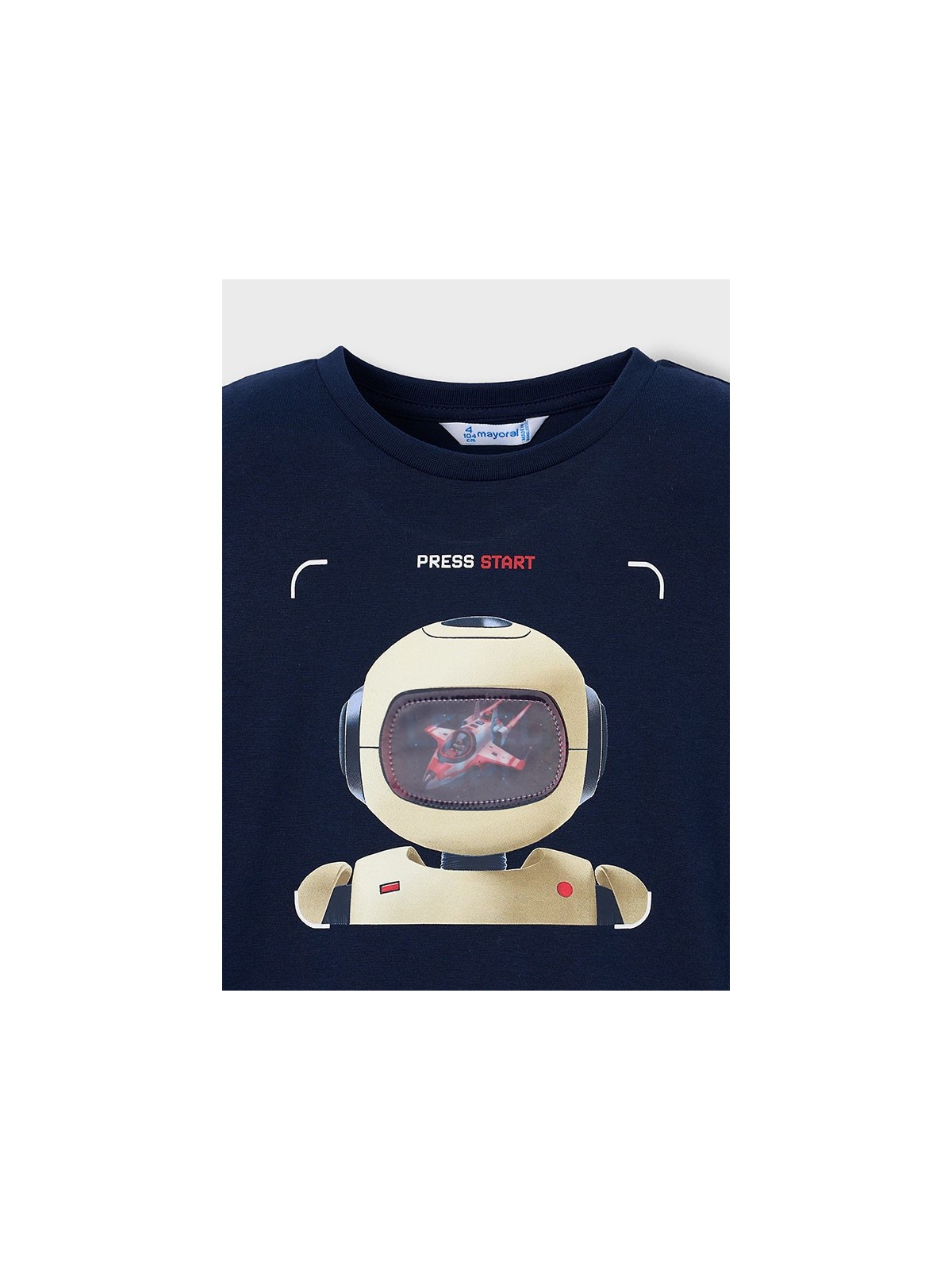 MAYORAL T-SHIRT KOSZULKA NA KRÓTKI RĘKAW DLA CHŁOPCA PRINT NADRUK 3065/40