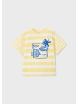 MAYORAL T-SHIRT KOSZULKA NA KRÓTKI RĘKAW DLA CHŁOPCA PRINT NADRUK 3082/77