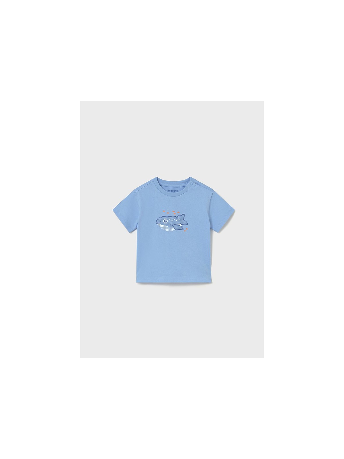 MAYORAL T-SHIRT KOSZULKA NA KRÓTKI RĘKAW DLA CHŁOPCA PRINT NADRUK 1012/14