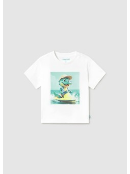 MAYORAL T-SHIRT KOSZULKA NA KRÓTKI RĘKAW DLA CHŁOPCA PRINT NADRUK 1015/23