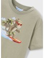 MAYORAL T-SHIRT KOSZULKA NA KRÓTKI RĘKAW DLA CHŁOPCA PRINT NADRUK 3077/83