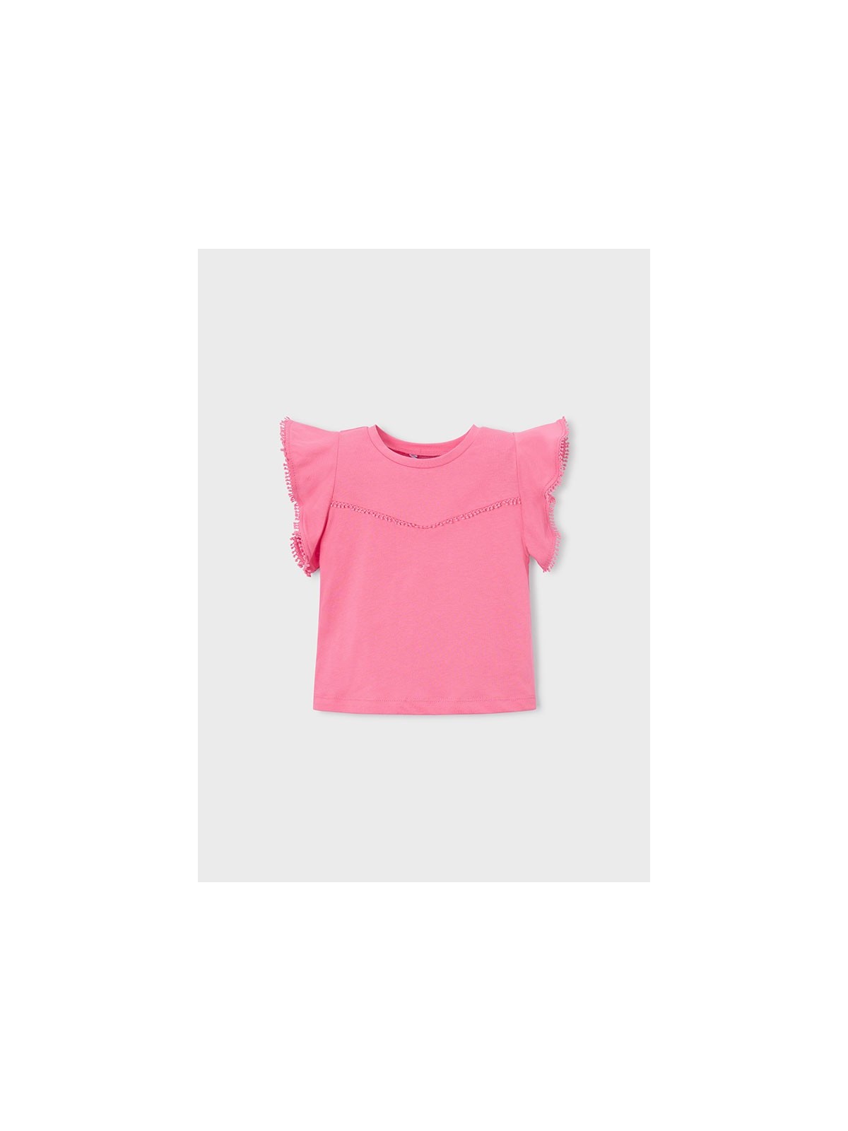 MAYORAL BLUZKA T-SHIRT KOSZULKA DLA DZIEWCZYNKI RÓZ 3008/73